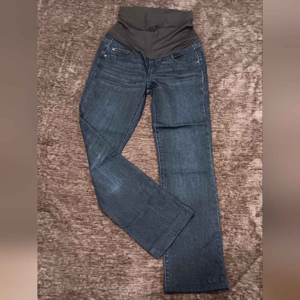 Sonoma Maternity Jeans Bootcut Size:4 Dark Wash